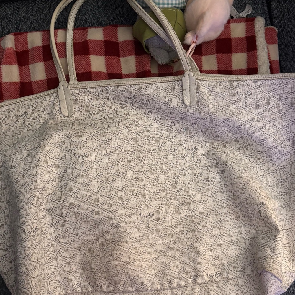 Goyard St Louis GM White